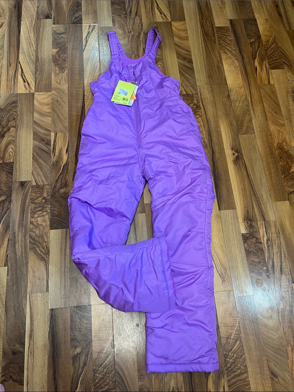 all in motion Purple Kids Insulated Snow Bibs